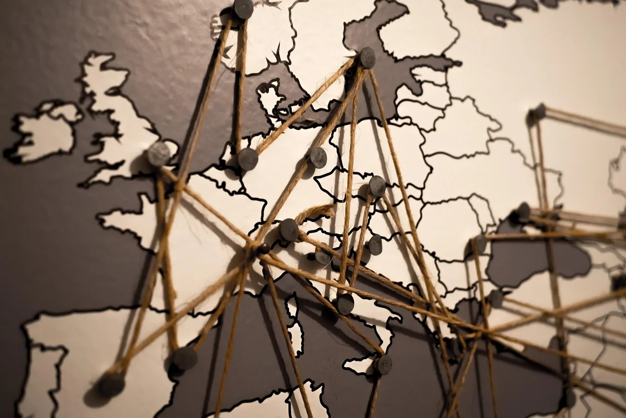 europe, travel, map, world, world map, connections, continent, destination